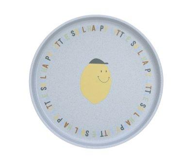 Plato Antideslizante Eco Happy Fruits Lemon
