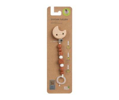 Attache-sucette Lune Little Universe Rust