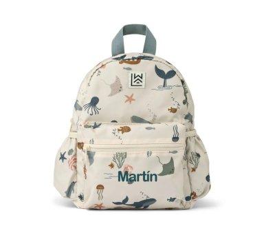 Mochila Infantil Personalizvel Andreas Sea 
Creature Sandy