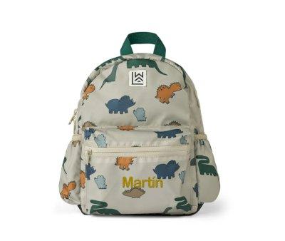 Zaino Asilo  Andreas Dinosaurs Mist Personalizzabile