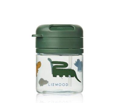 Vaso Tritn Con Pajita Pavia 280 ml Dinosaurs / Mist