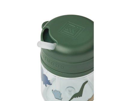 Vaso Tritn Con Pajita Pavia 280 ml Dinosaurs / Mist
