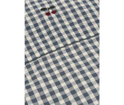Parure de Lit pour Poupes Blue Check