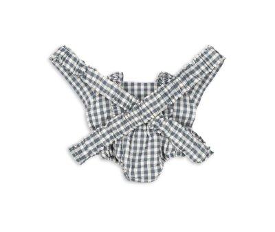 Mochila Porta Bonecas Blue Check