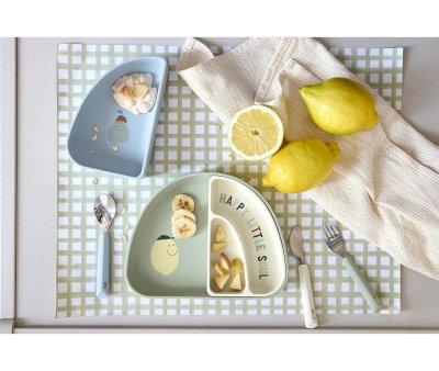 Set 3 Platos Silicona Happy Fruits Lemon