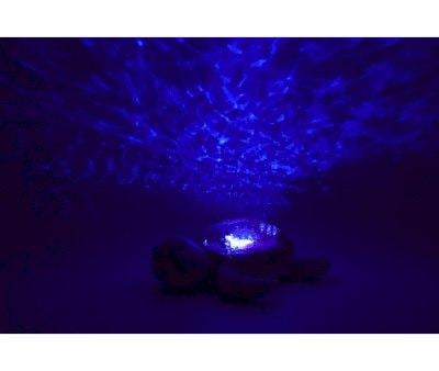 Luz Nocturna Recargable Tranquil Turtle Rosa