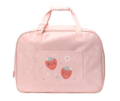 Bolso de Playa con Rejilla Strawberries Personalizable