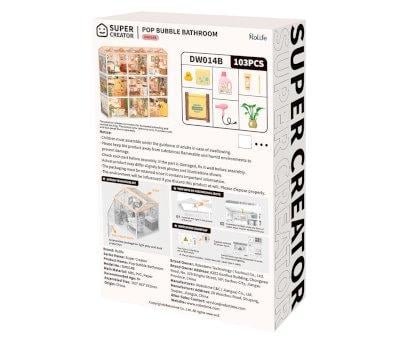 Maqueta a Escala Bao de Burbujas Super Creator