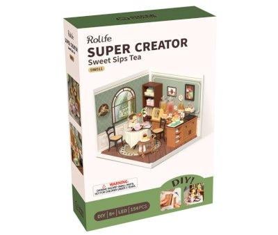 Modellino Miniatura Sweet Sips Tea Rolife Super Creator
