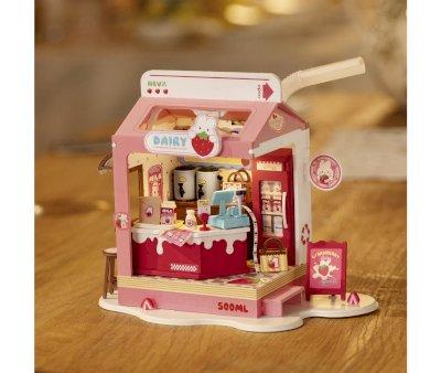 Maqueta en Miniatura Strawberry Milk Box