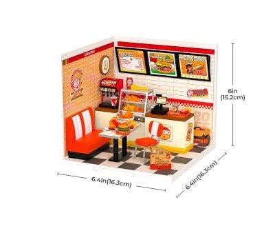 Modellino Miniatura Yum Yum Burgers Rolife Super Creator