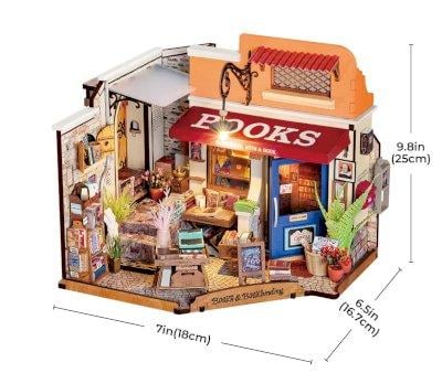 Maqueta en Miniatura Corner Bookstore
