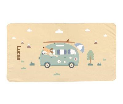 Toalla Playa Microfibra Surf Van Personalizable