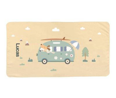 Toalla Playa Microfibra Surf Van Personalizable