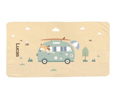 Toalla Playa Microfibra Surf Van Personalizable