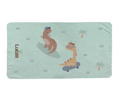 Toalla Playa Microfibra Cool Dinos Personalizable