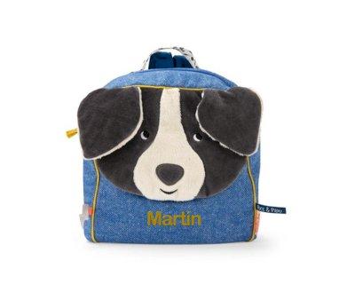 Mochila Personalizvel Puce Blue