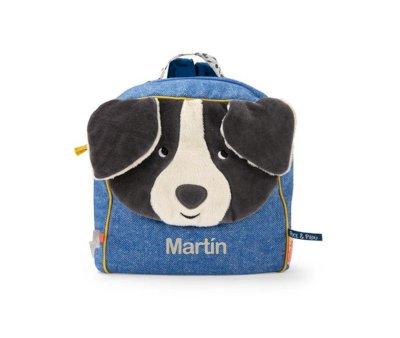 Mochila Personalizvel Puce Blue