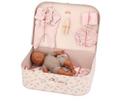 Valise Vintage  Kit de Naissance  Poupe Babies Suzie