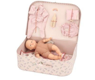 Valise Vintage Kit de Naissance Poupe Babies Mae