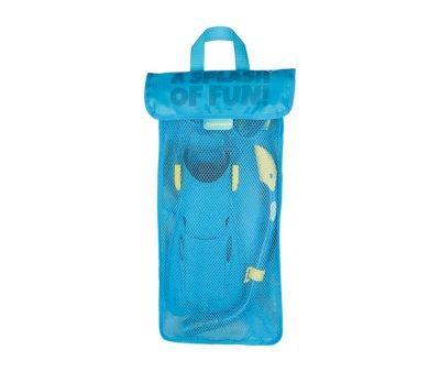 Kit de plonge 88EG Waimea, Masque, Palmes et Tuba Bleu, Pointure 35-38