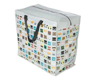 Sac de Rangement Visages Minecraft