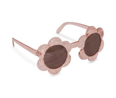 culos de sol Junior Flower Glitter Rose (5-10 anos)