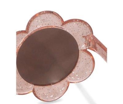 culos de sol Junior Flower Glitter Rose (5-10 anos)