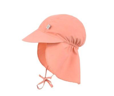 Gorrito de Playa Flap con Proteccin Solar Coral