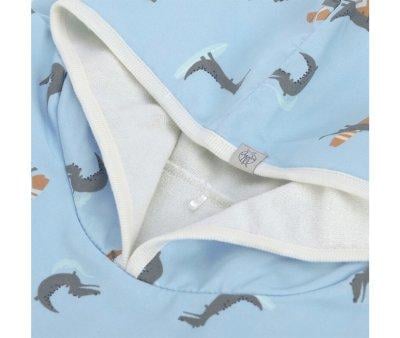 Poncho de Bain Crocodile Sky Blue