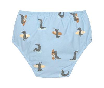 Maillot de Bain Couche Crocodile Blue