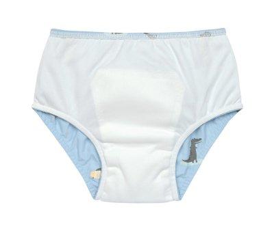 Maillot de Bain Couche Crocodile Blue