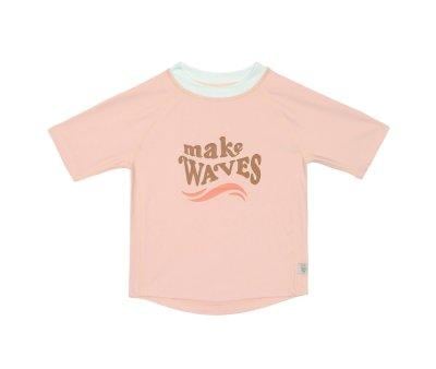 Camiseta Proteccin Solar Manga Corta Waves Peach