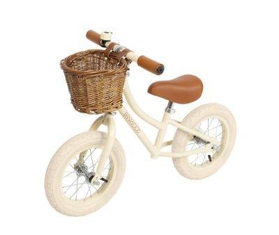 Bicicleta Banwood sin Pedales First Go! Crema