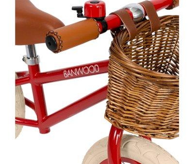 Bicicleta Banwood sin Pedales First Go! Roja