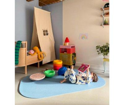 Alfombra de Juegos Stapelstein Mat Light Blue