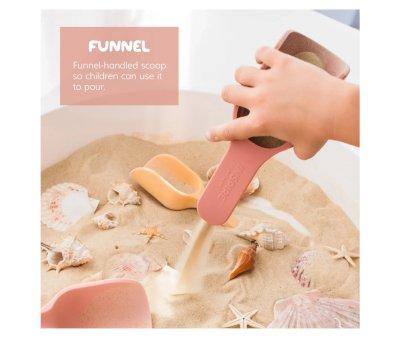 3 Palette in Silicone Corallo