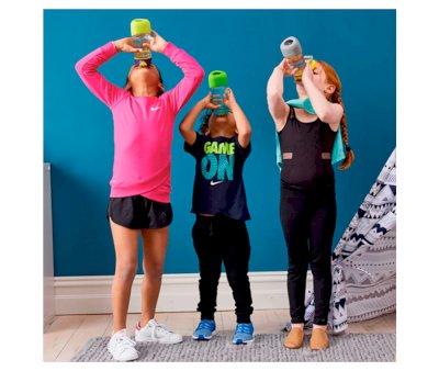Gourde en Tritan avec Bec et Poigne 450 ml Emerald Forest