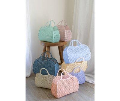 Panier Rtro Vintage Sea Green
