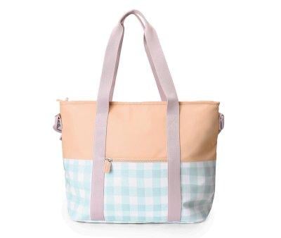 Bolso Nevera Stripes Apricot
