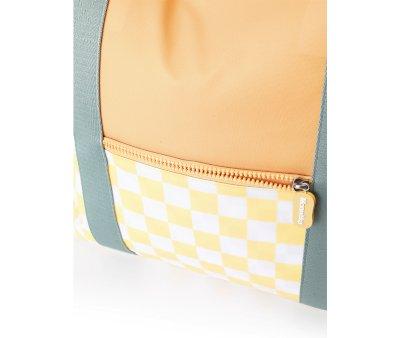 Bolso Nevera Stripes Yellow Chess