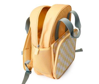 Mochila Scout Stripes Yellow Chess Personalizable