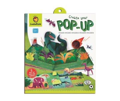 Crea Tu Pop-Up Dinosaurios