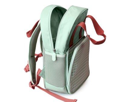 Mochila Scout Stripes Sage Personalizable