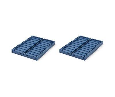 2 Ceste Organizer Medie Weston Indigo Blue