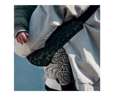 Marsupio Beb Bandoliera Wildride Leopard Grey