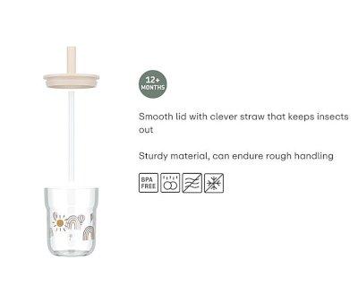 Vaso con Pajita Mio Fairy Garden 250 ml