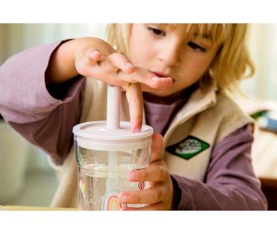 Vaso con Pajita Mio Forest Friends 250 ml