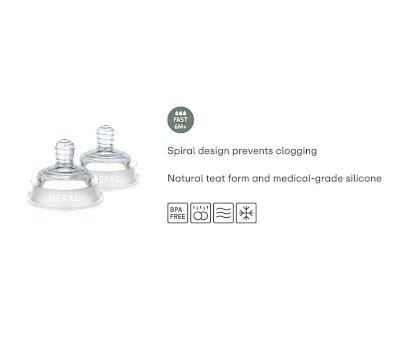 Set 2 Tetinas Para Bibern Mio Flujo Rpido