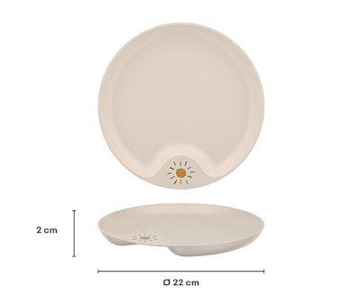 Plato Infantil Antideslizante Mio Sunshine & Rainbow